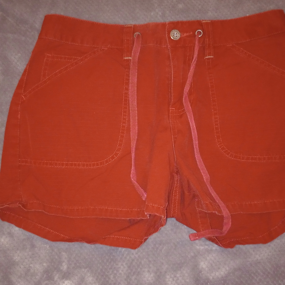 UNIONBAY Women's Red Cargo Shorts